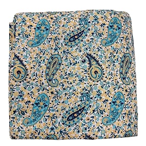 cotton printunstitched fabric for girlwomenwidth-44 inchlength-5 meterfor making full all over suitkurtigownpalazodress materialtunicstopmaxinightyfree_size ferozi ambi multicolor