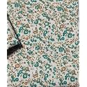 Cotton Print(Unstitched Fabric for Girl/Women,Width-44 inch,Length-5 Meter,for Making Full All Over Suit,Kurti,Gown,Palazo,Dress Material,Tunics,Top,Maxi,Nighty.Free_Size (Green 5 Meter)