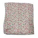 Cotton Print(Unstitched Fabric for Girl/Women,Width-44 inch,Length-5 Meter,for Making Full All Over Suit,Kurti,Gown,Palazo,Dress Material,Tunics,Top,Maxi,Nighty.Free_Size (Red Multicolor)