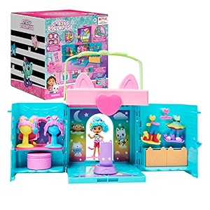 gabby39s dollhouse dress-up rainbow closet portable playset with gabby dollampsurprise toysroleplay indoor toybest birthday giftpretend play setlearning with fun for kids age 3 yearsmade in india