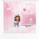 Franco Gabby's Dollhouse The Movie 13-Piece Shower Curtain Set, 72 x 72 Inch Fabric Curtain with Hooks, Bathroom Decor, Machine Washable, (100% Officially Licensed Product) Collectibles