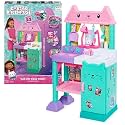 Gabby's Dollhouse Cakey Kitchen Set with 20+ Play Kitchen Accessories|Play Food, Sounds, Music|Roleplay Indoor Toy|Best Birthday Gift|Learning with Fun for Kids Age 3+|Made in IndiaMulticolor
