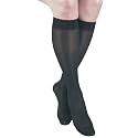 GABRIALLA Sheer Graduated Compression Knee High Stockings 2 Pack (20-22 mmHg) H-160: XX-Large Black
