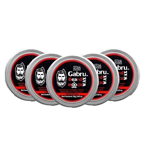 gabru beard amp mooch original wax for men  25g  pack of 5