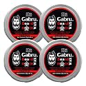 Gabru Beard &amp; Mooch Original Wax for Men | 25g | Pack Of 4