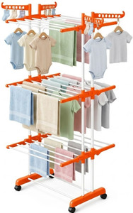 GADDA CO Steel Floor Cloth Dryer Stand