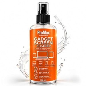 gadget cleaner 100 ml electronic screen cleaning spray for mobile phone laptop keyboard led tv monitor camera lens tablet smartwatch earbuds anti static streak free cleaning formula kit