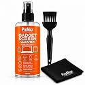 Gadget Cleaner 100 ML with Microfiber Cloth and Cleaning Brush for Mobile Phone, Laptop, Keyboard, Monitor, LED TV, Camera Lens, Tablet, Earbuds, Anti Static Dust Remover Screen Cleaner Spray Kit Set