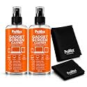 Gadget Cleaner Combo Pack 100 ML Plus 100 ML with Two Premium Microfiber Cleaning Cloths for Mobile Phone, Laptop, Keyboard, LED TV, Monitor, Camera Lens, Tablet, Anti Static Screen Cleaner Spray Kit