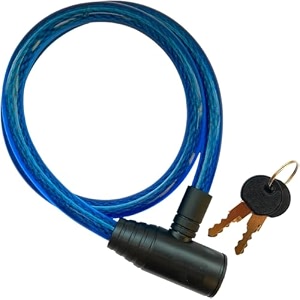 gadget deals cycle lock -against theft- cycle locks for bicycle -smart steel wire- cycle lock with key -cable lock cycle- helmet lock  helmet lock for bike