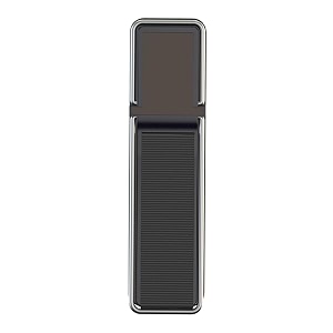 gadget gear 4 in 1 magnetic phone holder  phone grip holder stand  mobile back holder grip compatible with iphone 15141213 series mobile phone back holder black