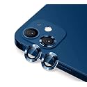 GadgetBite Orbix Camera Lens Protector for iPhone 12 Pro/12/11 Pro Max/11 Pro/11 Tempered Glass Lens Ring Cover Fit (Blue).