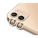 GadgetBite Orbix Camera Lens Protector for iPhone 12 Pro/12/11 Pro Max/11 Pro/11 Tempered Glass Camera Lens Protector Tempered Glass Lens Ring Cover Fit for 12 Pro / 12/11Pro Max / 11 Pro / 11(Gold).