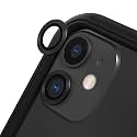 GadgetBite Orbix Camera Lens Protector for iPhone 12 Pro/12/11 Pro Max/11 Pro/ 11 Tempered Glass Camera Lens Protector Tempered Glass Lens Ring Cover Fit for 12Pro / 12/11Pro Max/ 11Pro/ 11 (Black)