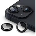 GadgetBite Orbix Camera Lens Protector for iPhone 14 6.1"&amp; iPhone 14 Plus 6.7", Tempered Glass Camera Lens Protector Tempered Glass Lens Ring Cover Fit for iPhone 14/14 Plus(Black)