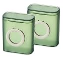 GadgetBite Data Cable Storage Box Phone Stand Charging Cable &amp; Earphone Organizer,Multi-Functional Electronics Case,Portable,Water-Resistant,Cable Management Box with Lid for Travel (Green)-Pack of 2
