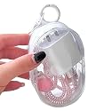 GadgetBite Travel Cable Storage Pouch PVC Bag Compact Clear Organizer for Chargers, Earphones &amp; Data Cables Portable Storage Solution for Travel (White, Pack of 2)