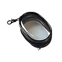 GadgetBite Travel Cable Storage Pouch PVC Bag Compact Clear Organizer for Chargers, Earphones &amp; Data Cables Portable Storage Solution for Travel (Black, Pack of 1)