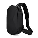 GadgetBite Sling Bag for Men EVA Hard Shell Travel Shoulder Bag Unisex Chest Crossbody Backpack one Side Pouch Travel Handbag Waterproof trendy Carry Bag for Work Travel Gadget Tablet Books Mobile