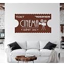GADGETS WRAP Vinyl Decal Sticker Cinema Ticket Movie Film (Item Finish Size : 90cm x 53cm)