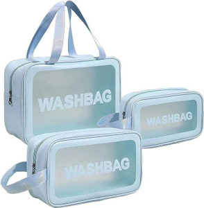 gadhiyashopping toiletry  wash cosmetic bag blue
