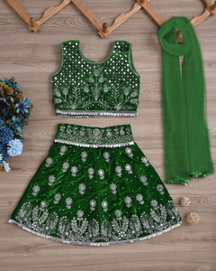 GAFFAR STORES Girls Lehenga Choli Party Wear