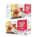 GAIA Assorted Green Tea - 25 Tea Bags (Pack Of 2)| Discover The Variety Of Refreshing Flavors Of Green Tea With Assorted Collection Of Five Flavors!, 210 Gram