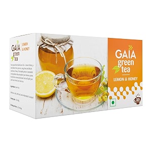 gaia green tea honey amp lime 25 tea bags