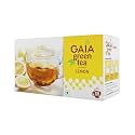 Gaia Green Tea Lemon | Rich in anti-oxidants | Rich in vitamin C | Builds immunity | Increases metabolic rate | Detoxifies the body25 tea bags