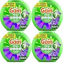 Gain Flings Liquid Washing Detergent Pods with Odor Defense + Color Guard, Moonlight Breeze Scent, 4-in-1 Liquid Laundry Detergent Pacs, Clean &amp; Fresh (Packaging May Vary) 42 Count (Pack of 4)