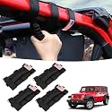 GAIZON Grab Handles Roll Bar for Jeep Wrangler Gladiator 1955-2023(4 Pack)