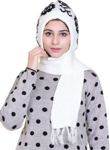 gajraj floral print beanie