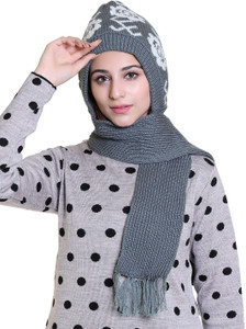 gajraj floral print beanie