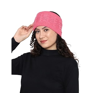 gajraj unisex knitted woolen headband earmuffs ear warmer for men and women