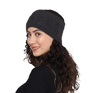 gajraj unisex knitted woolen headband earmuffs ear warmer for men and women
