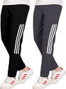 GAJVU Pack of 2 Men Striped Black