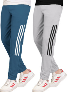 GAJVU Striped Men Blue Grey Black White