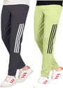 GAJVU Striped Men Grey Light Green Black
