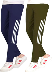 GAJVU Striped Men Multicolor Track Pants