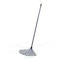 Gala Deck Mop for Home Floor Cleaning with Super Absorbent Cotton Mop Head, Wet Mopping, Tough Stain Removal and Scratch-Free Cleaning (Blue)