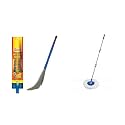 Gala No Dust Broom with Extendable Long Handle broom stick for home floor cleaning and ceiling clean