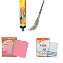 Gala No Dust Broom for Floor Cleaning, Broom Stick for Home Floor Cleaning, Jhadu for Home Cleaning,