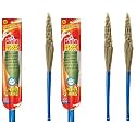 Gala No Dust Floor Broom XL ââ‚¬â€œ Synthetically enginereed bristles ââ‚¬â€œ Blue &amp; No Dust Floor Broom ââ‚¬â€œ Synthetically Engineered bristles ââ‚¬â€œ Blue ââ‚¬â€œ Pack of 2 Combo