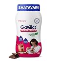 Galact Lactation Granules 600g | India's Only Brand with 100+ Patient Clinical Trial | Lactation Supplement for Breastfeeding | 4X Milk Boost | Shatavari & 6 Herbs | 30 Days Pack | Chocolate Flavour