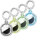 Galafoki for AirTags Holder 2nd 2026 &amp; 1st 2021-Black+Yellow+Blue+Green