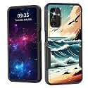 for Galaxy A13 5G/A04S Case,Dual Layer Shockproof Heavy Duty Full Body Protection Tough Rugged Durable Protective Cell Phone Cover for Samsung Galaxy A13 5G/A04S,Sea Waves