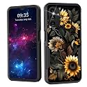 for Galaxy A14 5G Case,Dual Layer Shockproof Heavy Duty Full Body Protection Tough Rugged Durable Protective Cell Phone Cover for Samsung Galaxy A14 5G 6.6 inch 2023,Beautiful Sunflower