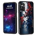 for Galaxy A14 5G Case,Dual Layer Shockproof Heavy Duty Full Body Protection Tough Rugged Durable Protective Cell Phone Cover for Samsung Galaxy A14 5G 6.6 inch 2023,Leaves