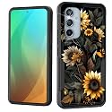 for Galaxy A54 5G Case,Dual Layer Shockproof Heavy Duty Full Body Protection Tough Rugged Durable Protective Cell Phone Cover for Samsung Galaxy A54 5G 6.4 inch 2023,Beautiful Sunflower