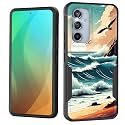 for Galaxy A54 5G Case,Dual Layer Shockproof Heavy Duty Full Body Protection Tough Rugged Durable Protective Cell Phone Cover for Samsung Galaxy A54 5G 6.4 inch 2023,Sea Waves